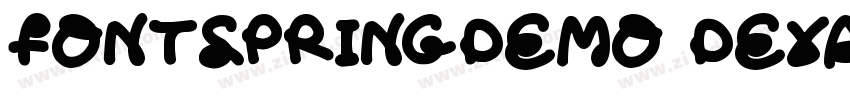 FONTSPRINGDEMO DexaP字体转换